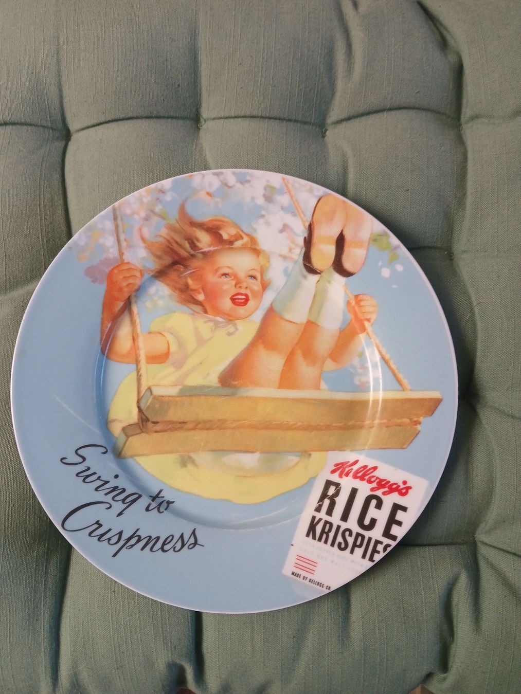 Piatti: Kellogg's Frühstücksteller "Swing to Crispness" – Usato da Würenlos venduto da sul_cm8q