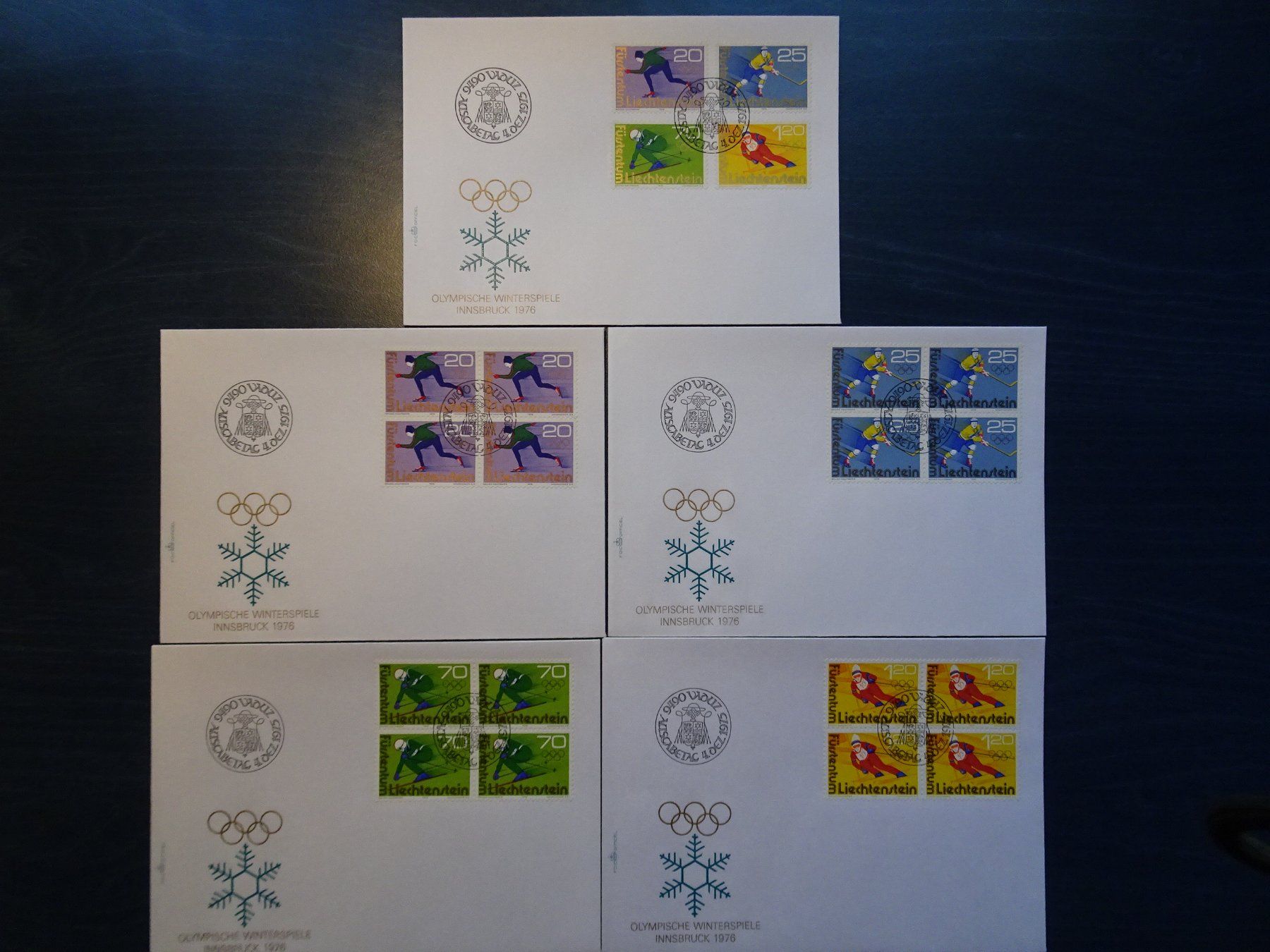 Tous les timbres: FDC 1975 – Neuf (Voir description) à Aadorf par Chnorli-Furz