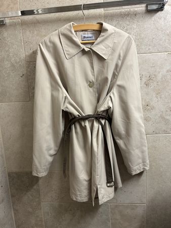 Trench Damart vintage beige, idéal pour la mi-saison!