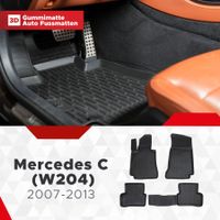 3D Mercedes C Klasse Fussmatten (W204) 2007-2013