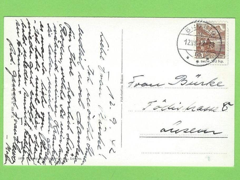 Cartoline postali: Balisalp (Hasliberg) – Usato da Zürich venduto da t24_de 1