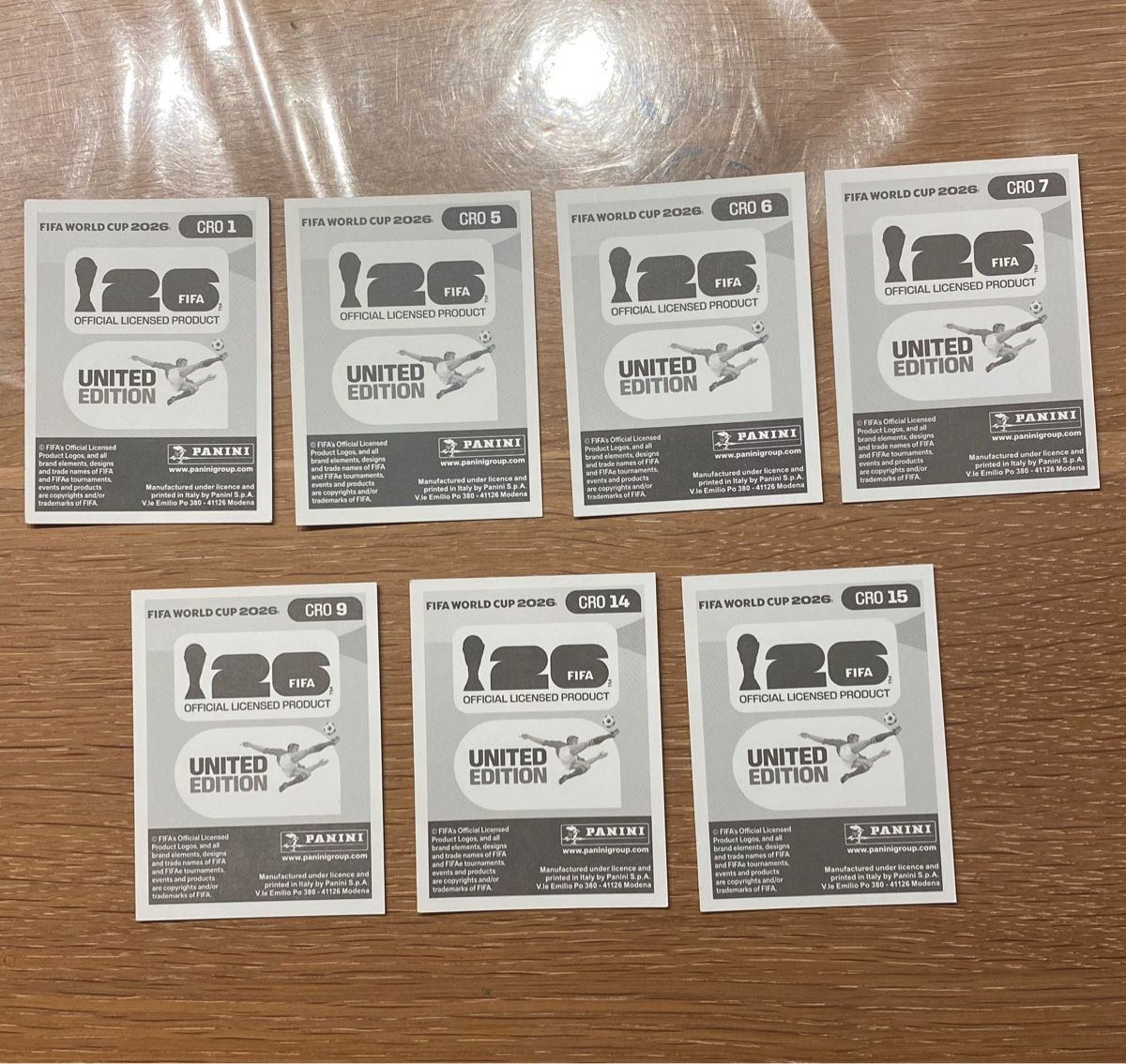 Panini Carte collezionabili: Panini Stickers - CRO - 7 Stickers – Nuovo (secondo la descrizione) da Adliswil venduto da didoli 1