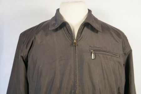 Vintage BEN SHERMAN - Veste Mi-Saison Noire, Taille L