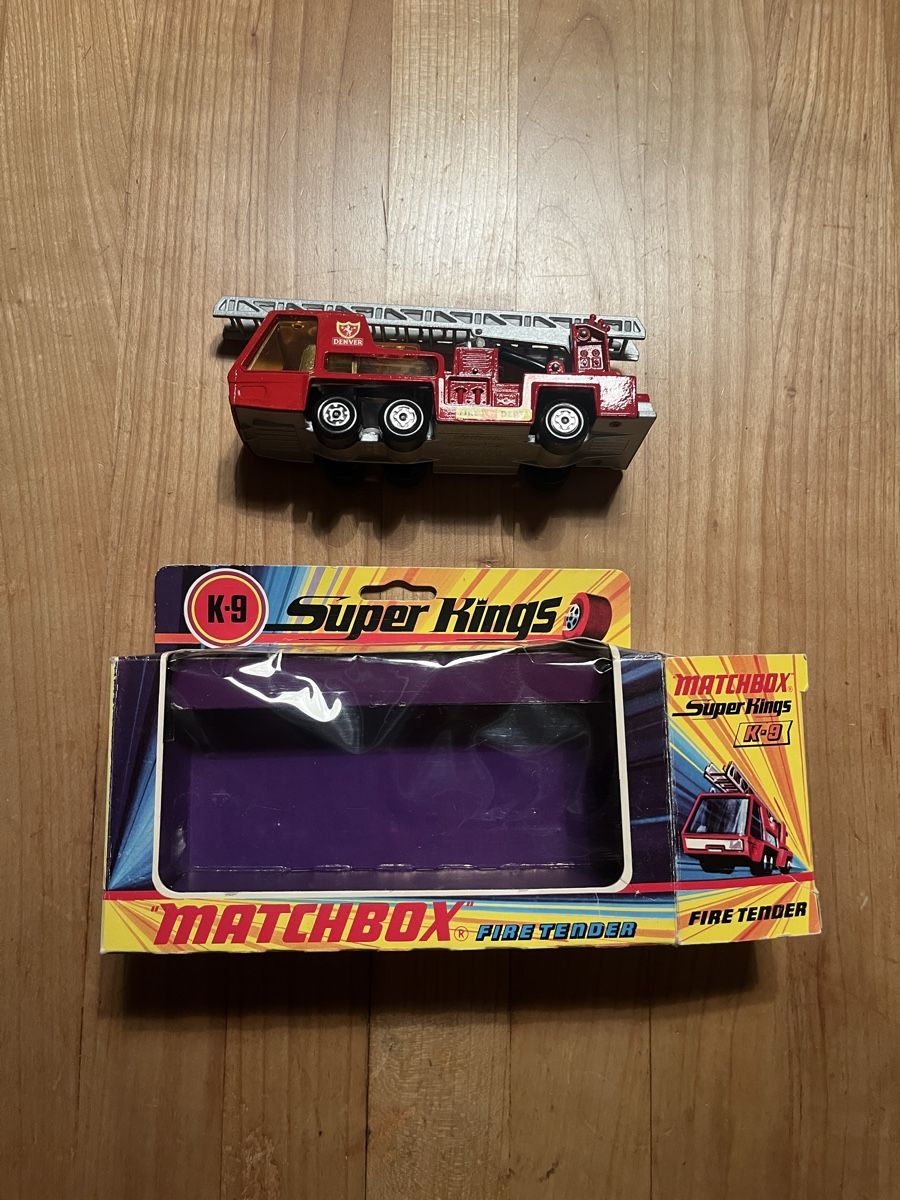 Matchbox Modellini d'auto: Matchbox Superkings Fire Tender - unbespielt – Usato da Wabern venduto da Housi78 1
