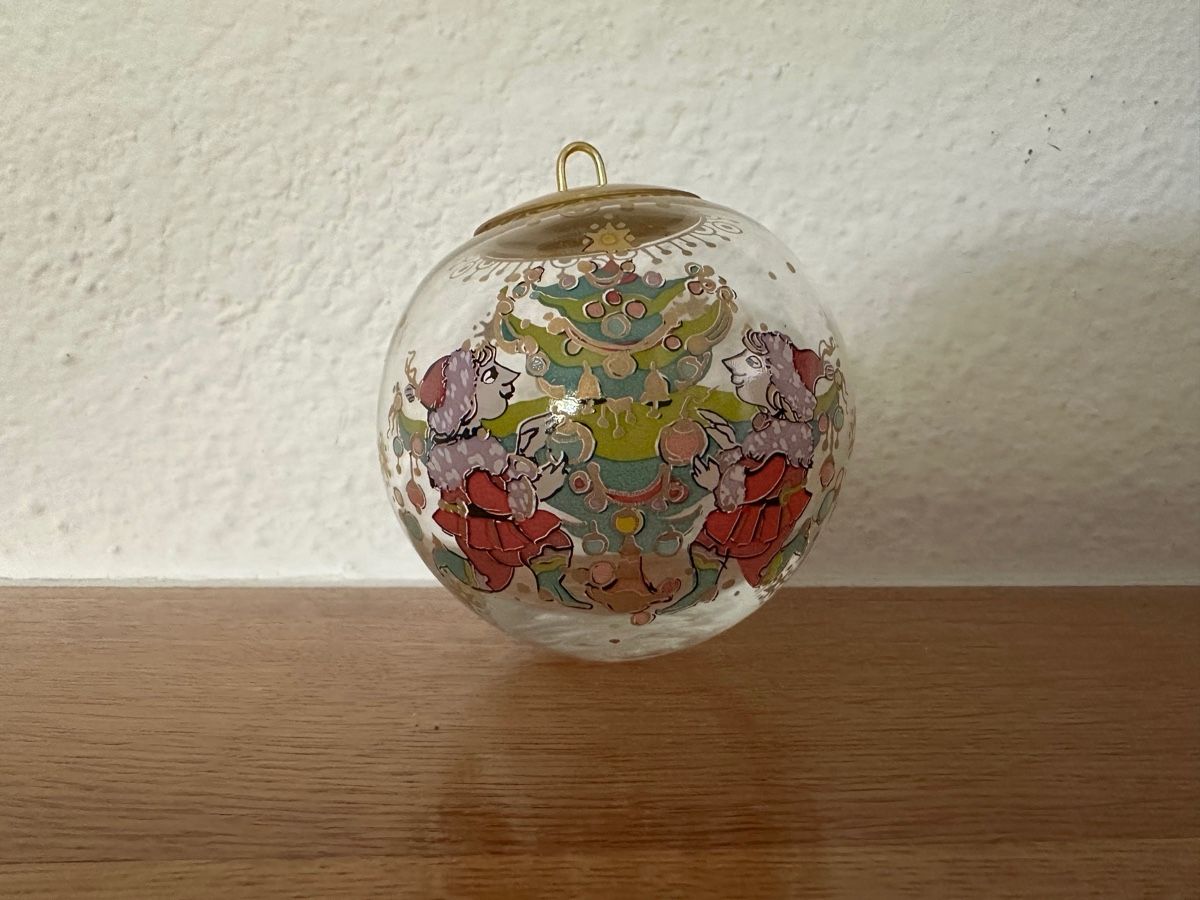 Rosenthal Tutte le decorazioni: Rosenthal Weihnachtskugel, Glas, Christbaumkugel, Neuwertig – Usato da Zürich venduto da Aapitz 1