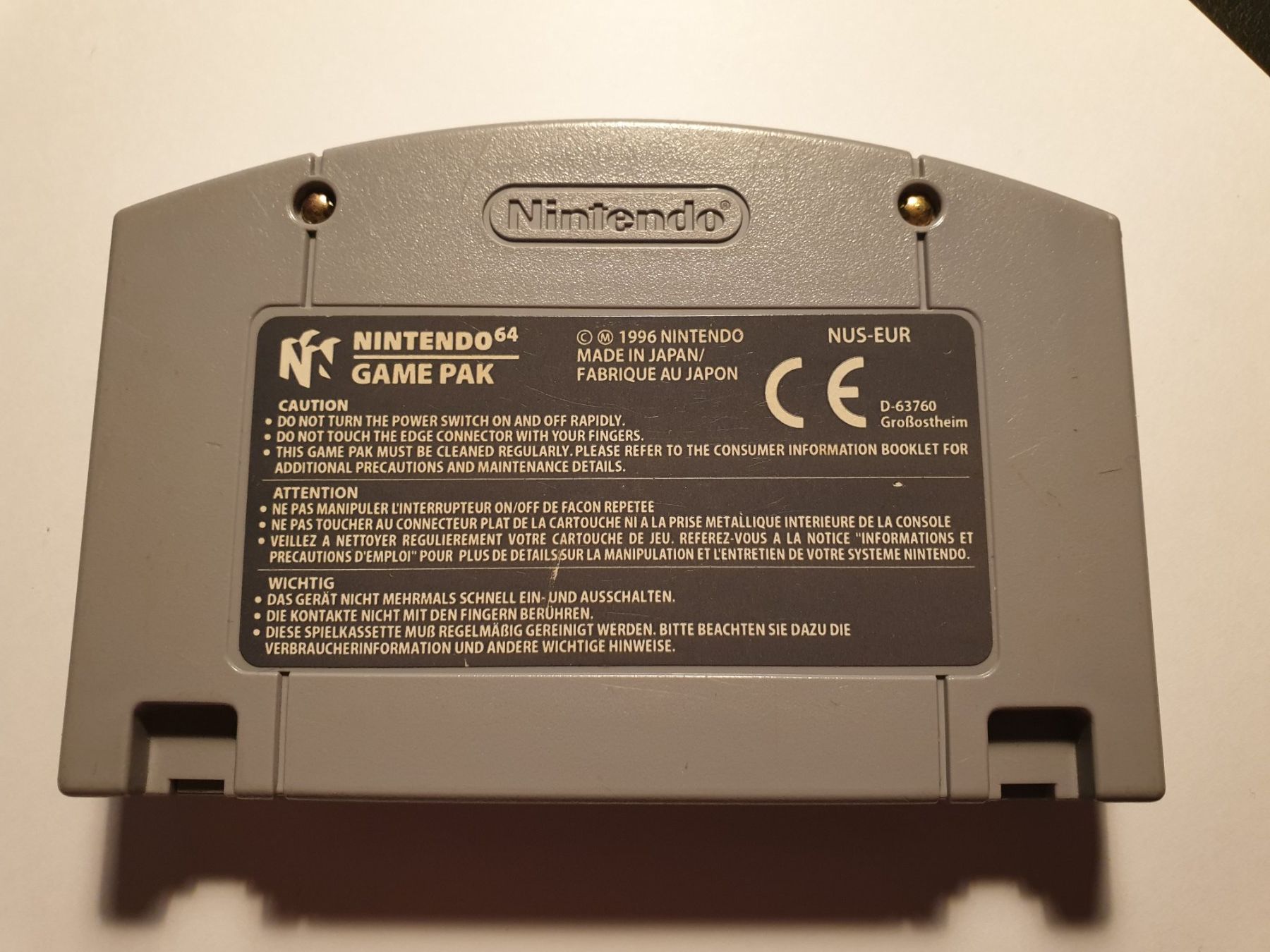 Giochi: Turok N64  Nintendo 64 – Usato da Rain venduto da Laupia 1