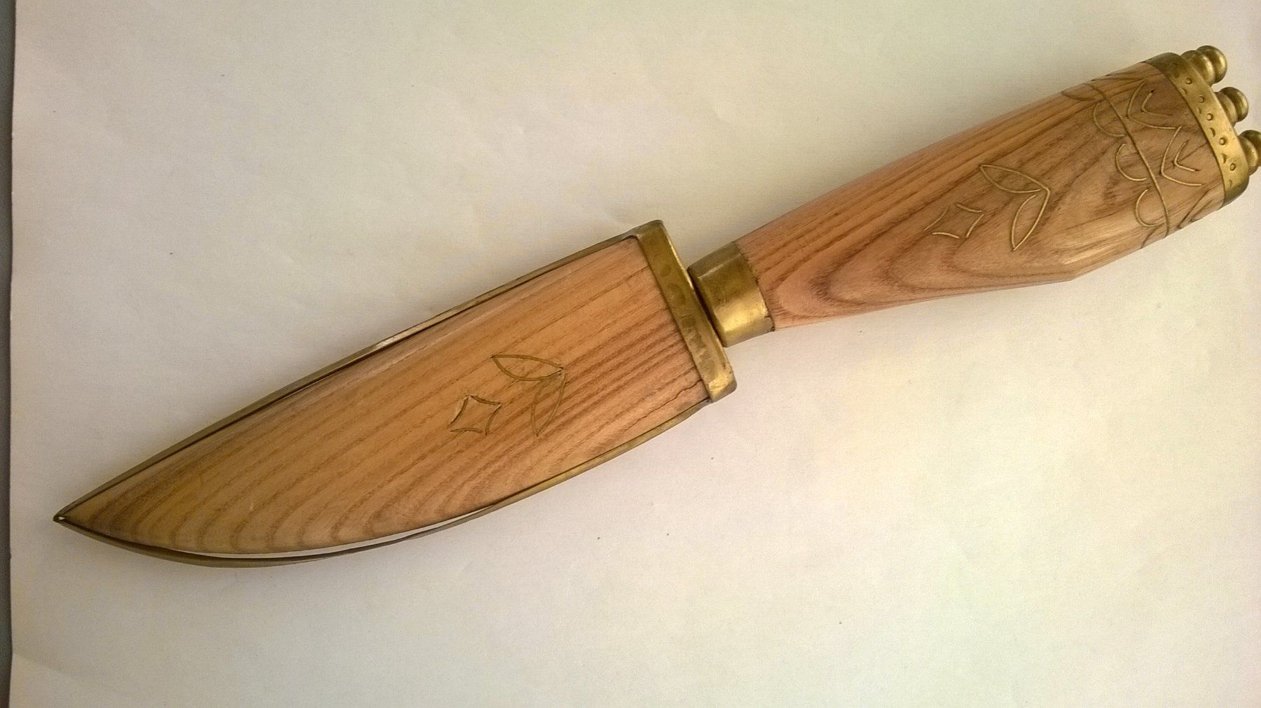Besteck: Couteau style Bèrbère bois avec fourreau BE – Gebraucht aus Fontainemelon von cathare67 3