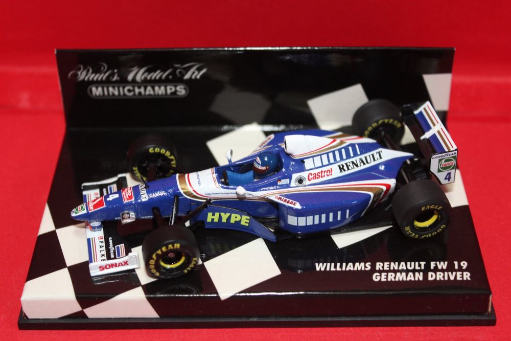 Miniature Williams Renault FW19 1997 - Frentzen #4 Minichamps 1/43 Avec Boîtier, Occasion