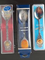 Souvenir Loeffel Set 3 Stuck Sterling Silber plated