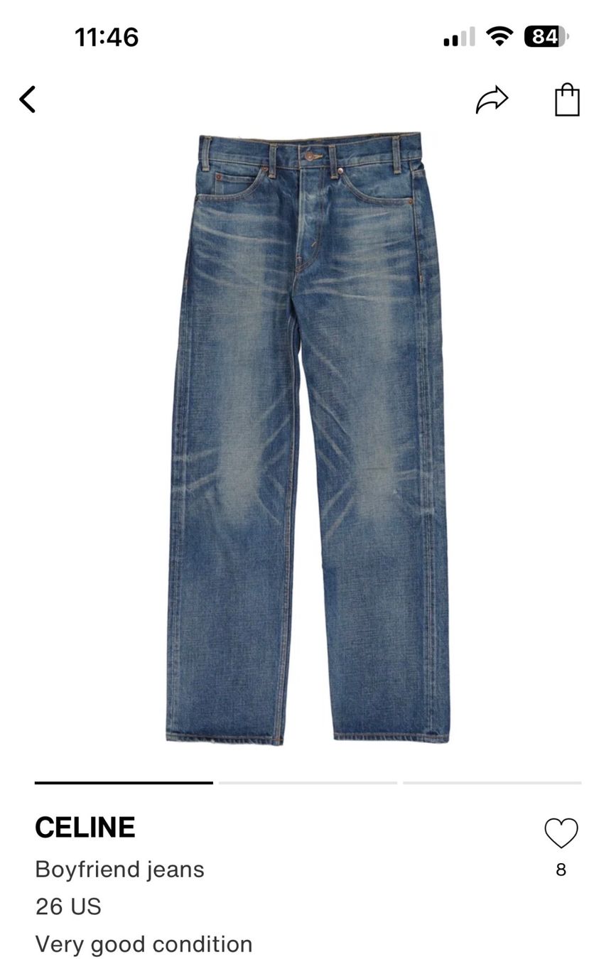 Celine Jeans: Celine Polly Jeans 26 – Gebraucht aus Zürich von freedisco 4