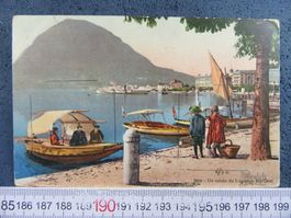 LUGANO QUAI TAXI-BOOT BELEBT TI AK