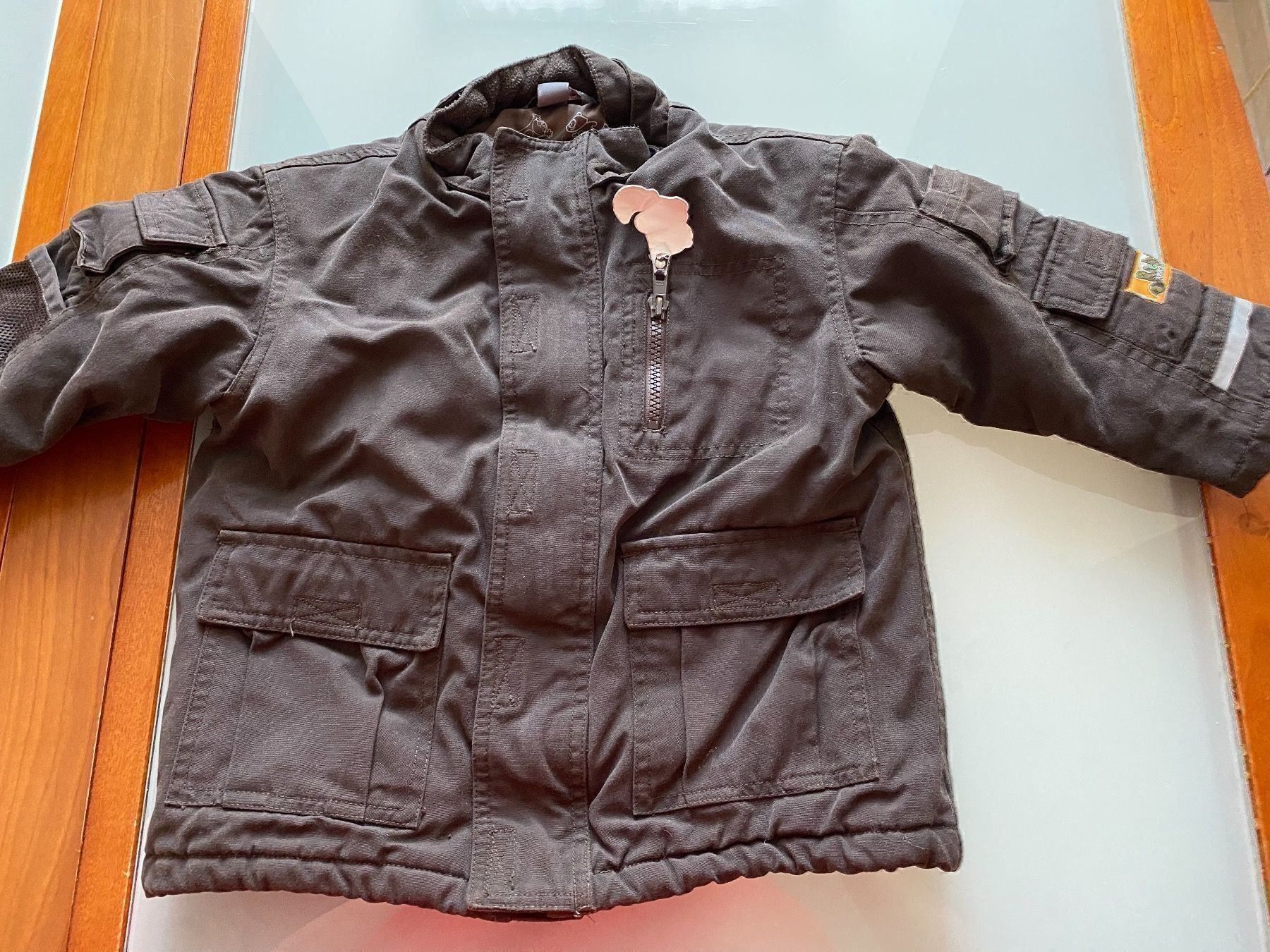 Giacche & Cappotti: Veste hiver brune garçon T.98 – Usato da Le Brassus venduto da lionete02