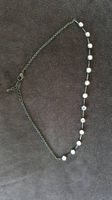 Halskette mit Strass, 40 cm