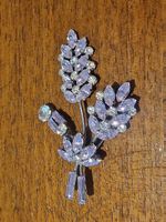 Broche vintage florale "bouquet de Lavande"