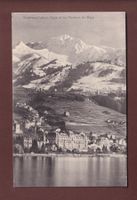 MONTREUX depuis le lac - 1911