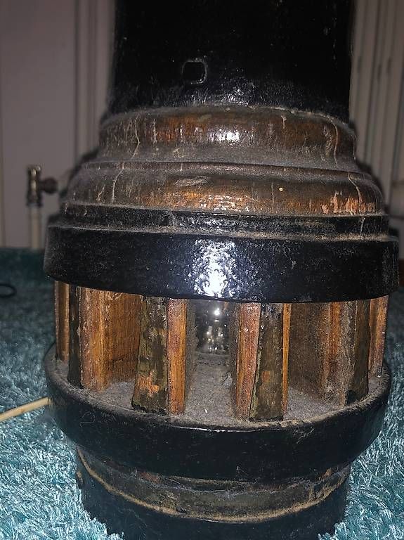 Lampen: Alte Antike Radnabe mit Lampe – Gebraucht aus Walterswil SO von som_jbd7 2