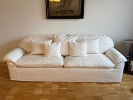 Beautiful White Sofa 220cm
