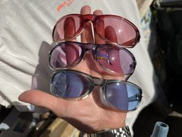 1x VTG 90ern D&G Sonnenbrillen Dolce Gabbana ORIGIAL, Techno