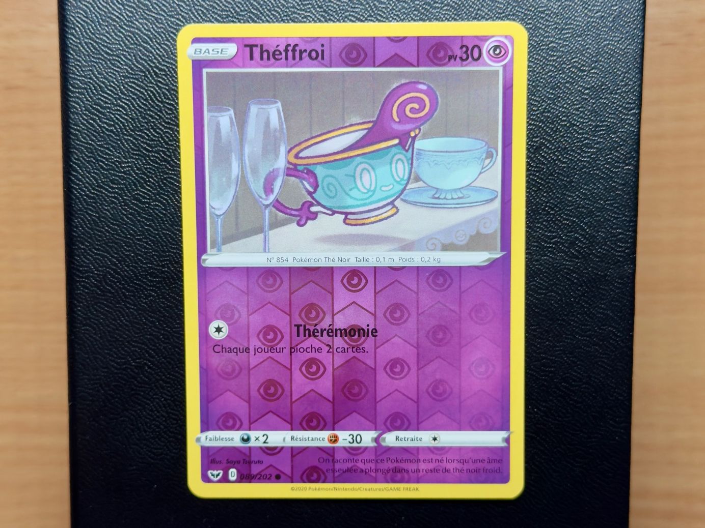 Pokémon Carte collezionabili: Théffroi Reverse (089/202)- Épée et Bouclier - SSH FR EB01 – Usato da Chézard-St-Martin venduto da Kro_Cards