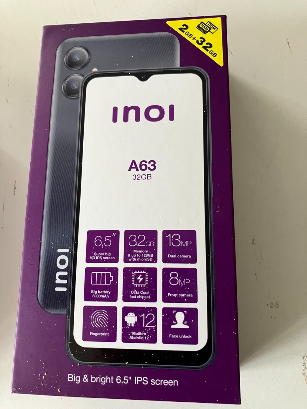 Telefoni cellulari / Smartphones: INOI A63 Smartphone neu – Nuovo e nell'imballaggio originale da Aadorf venduto da heiluz15