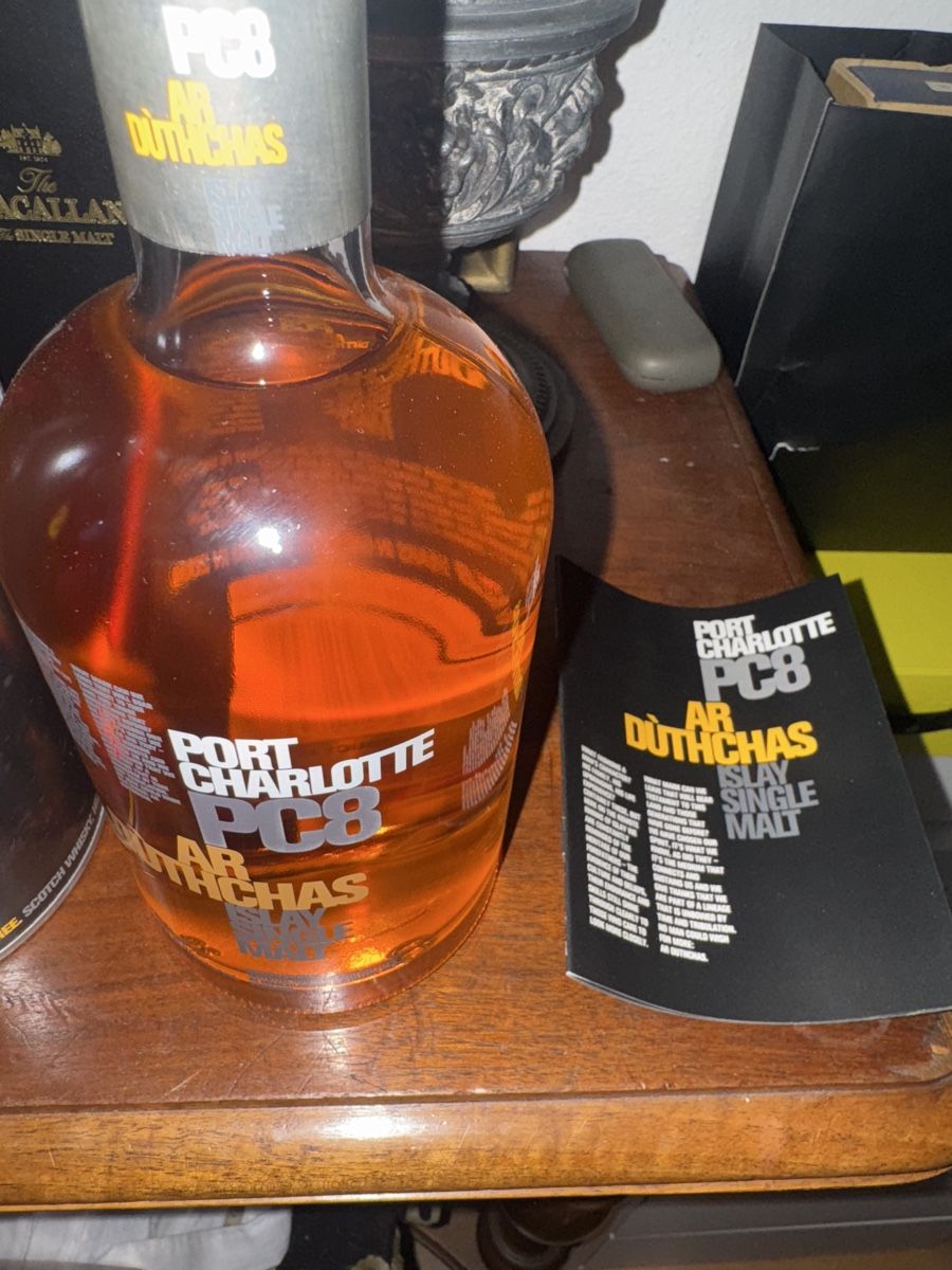 Port Charlotte Bevande alcoliche: Port Charlotte PC8 Ar Duthchas Islay Single Malt 52.5% – Nuovo e nell'imballaggio originale da Winkel venduto da Blicki26 1