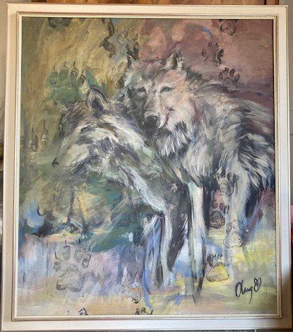 Tableaux: Hug C. (?) Schäferhunde – D'occasion à Frauenfeld par picowalo