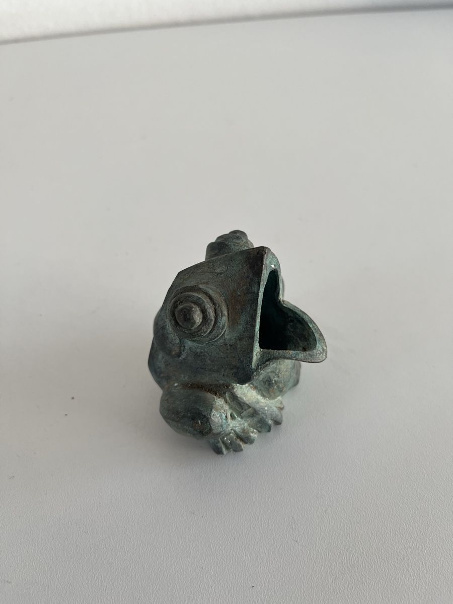 Skulpturen & Statuen: Frosch aus Bronze – Gebraucht aus Wetzikon ZH von seli03 7