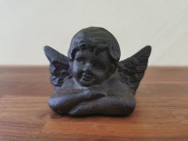 Deko-Engel / Engelfigur / Figur Engel aus Gusseisen