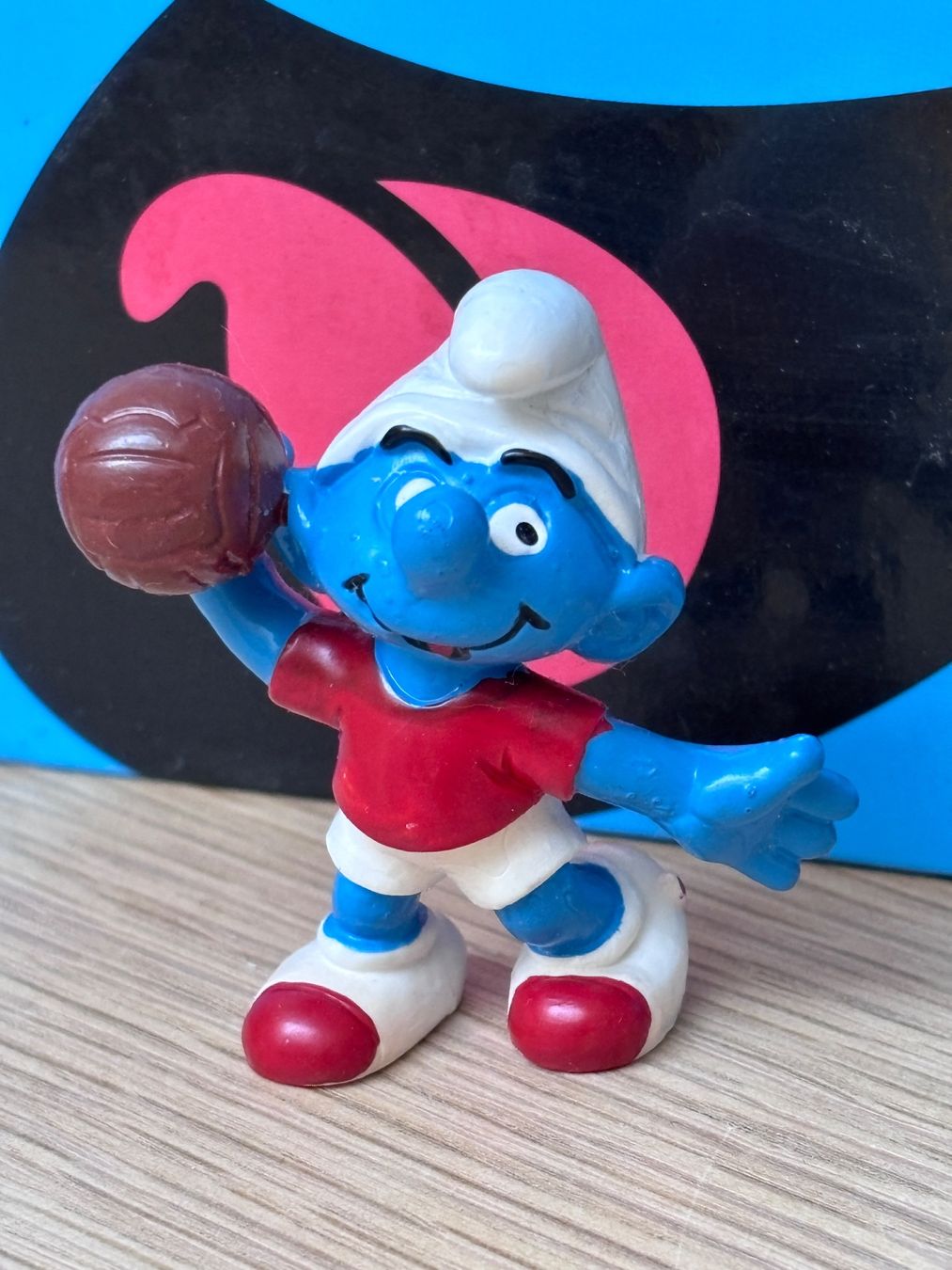 Schleich Figurines: Handball-Schlumpf – D'occasion à Lyss par Duckszone