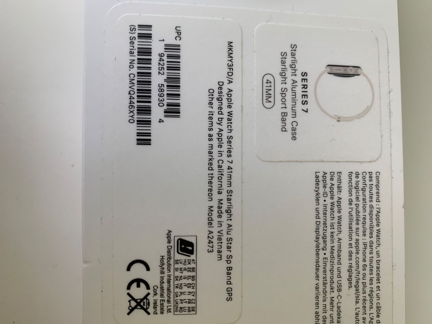 Apple Smartwatch: Apple Watch Series 7, 41mm – Usato da Steinach venduto da YvMe 4