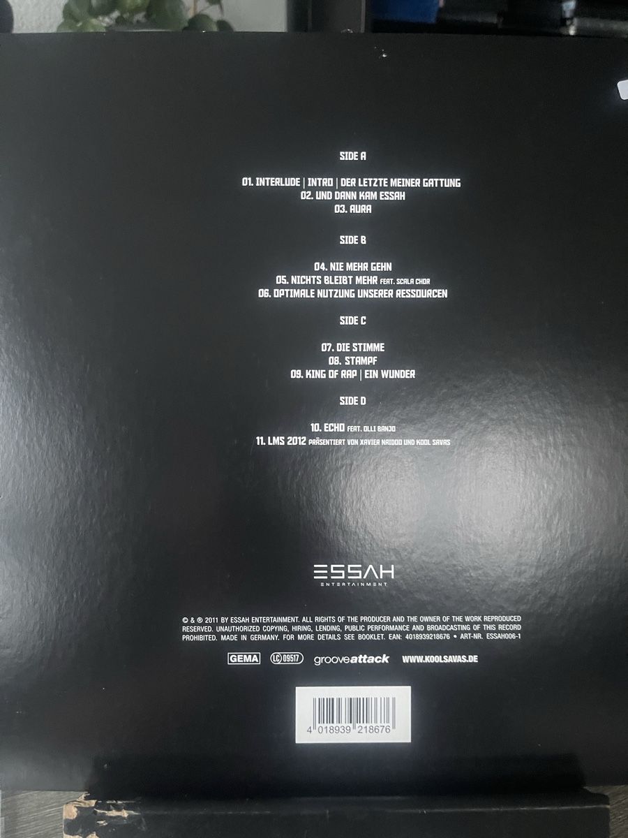 Dischi in vinile: Kool Savas / Aura  – Nuovo e nell'imballaggio originale da Dagmersellen venduto da stonefinger 1
