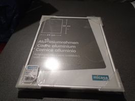Wechselrahmen/Aluminiumrahmen, Micasa, silberfarbig