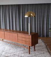 Mid century modern brass table lamp