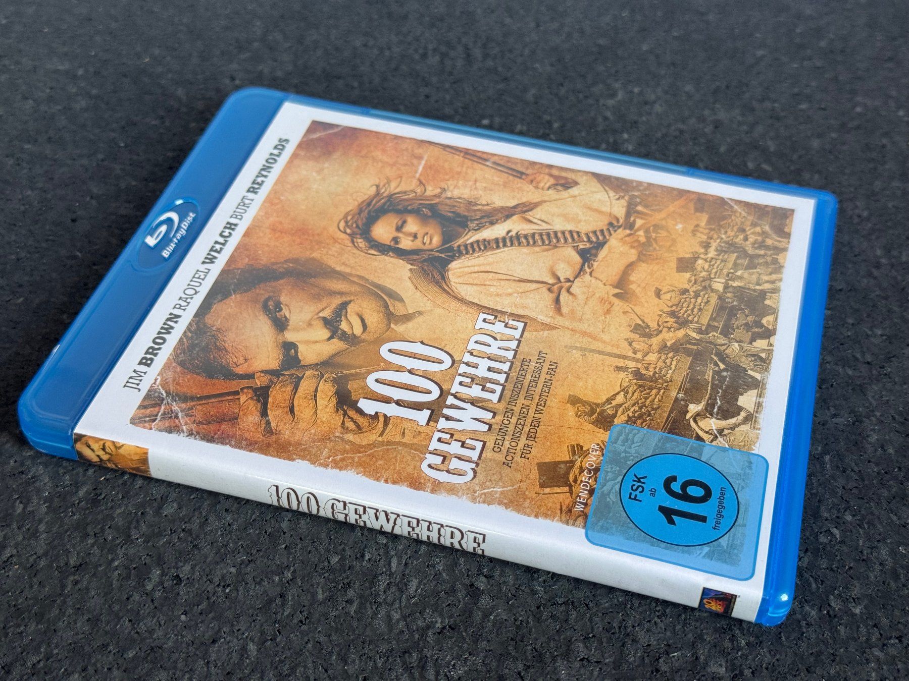 Tutti i DVDs: 100 Gewehre Western Blu-ray Disc DE/EN – Usato da Fribourg venduto da tschjoly 5