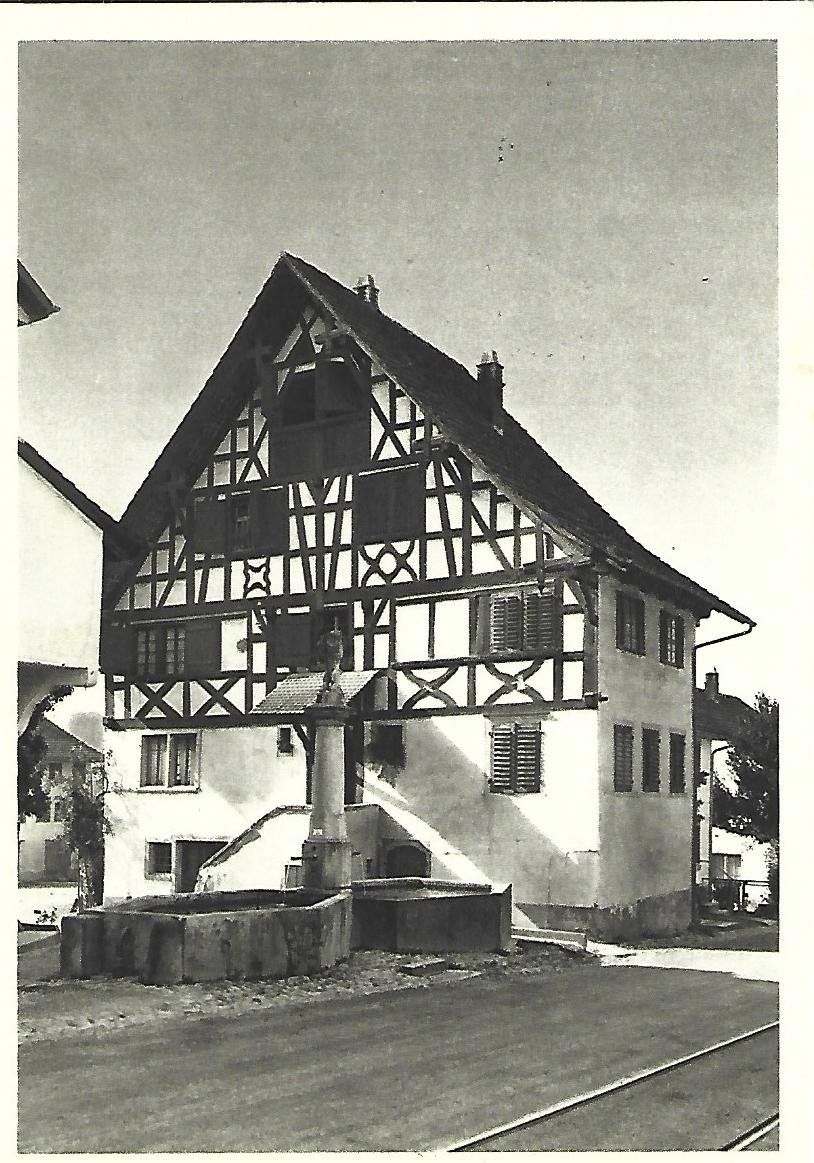 Cartoline postali: Grüningen Riegelhaus – Usato da Wetzikon ZH venduto da Brulu100