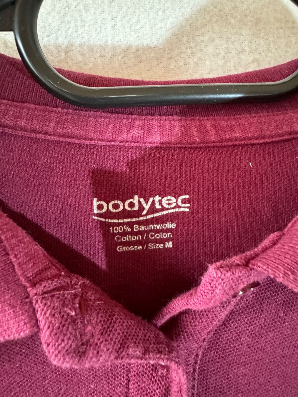 Polo-Shirts: Dunkelrotes Poloshirt von Bodytec Gr. M – Gebraucht aus Grosswangen von SALE_SALE_SALE 1