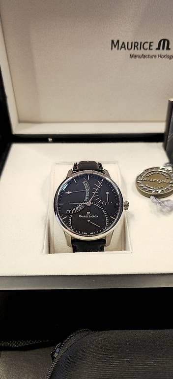 Maurice Lacroix Uhren: Maurice Lacroix Masterpiece Calendrier Rétrograde Full Set – Gebraucht aus Teufen AR von leki04 4