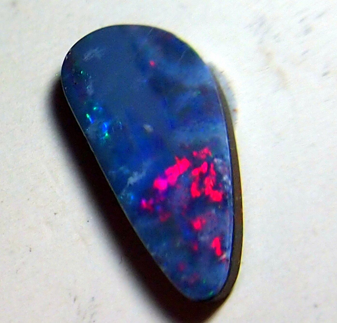 Pierres précieuses: Blackopal Doublette, TOP – Neuf (Voir description) à Reinach BL par Hesekiel39 7