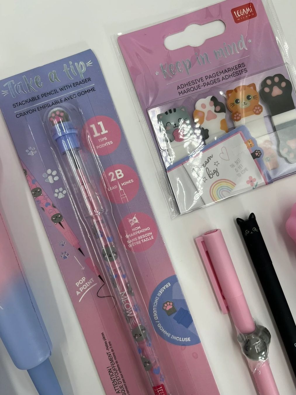 Legami Penna & Evidenziatori: LEGAMI LOT DE 7 PIECES PAPETERIE CHAT – Nuovo e nell'imballaggio originale da Châtelaine venduto da BONNE_AFFAIRE 2