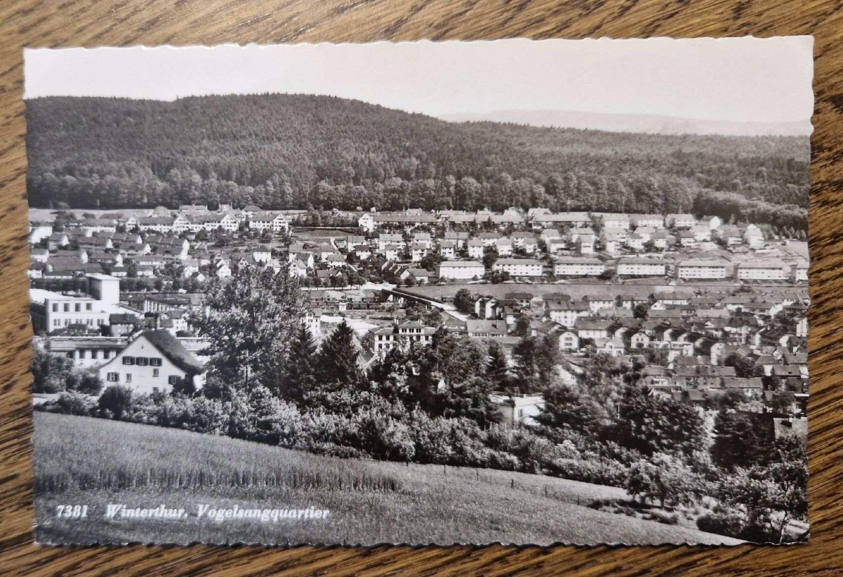 Ansichtskarten: Winterthur 1947 – Gebraucht aus Ebikon von Donar50