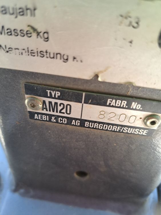 Aebi Alle Maschinen: Aebi Am 20 – Gebraucht aus Lenk im Simmental von quad11 3