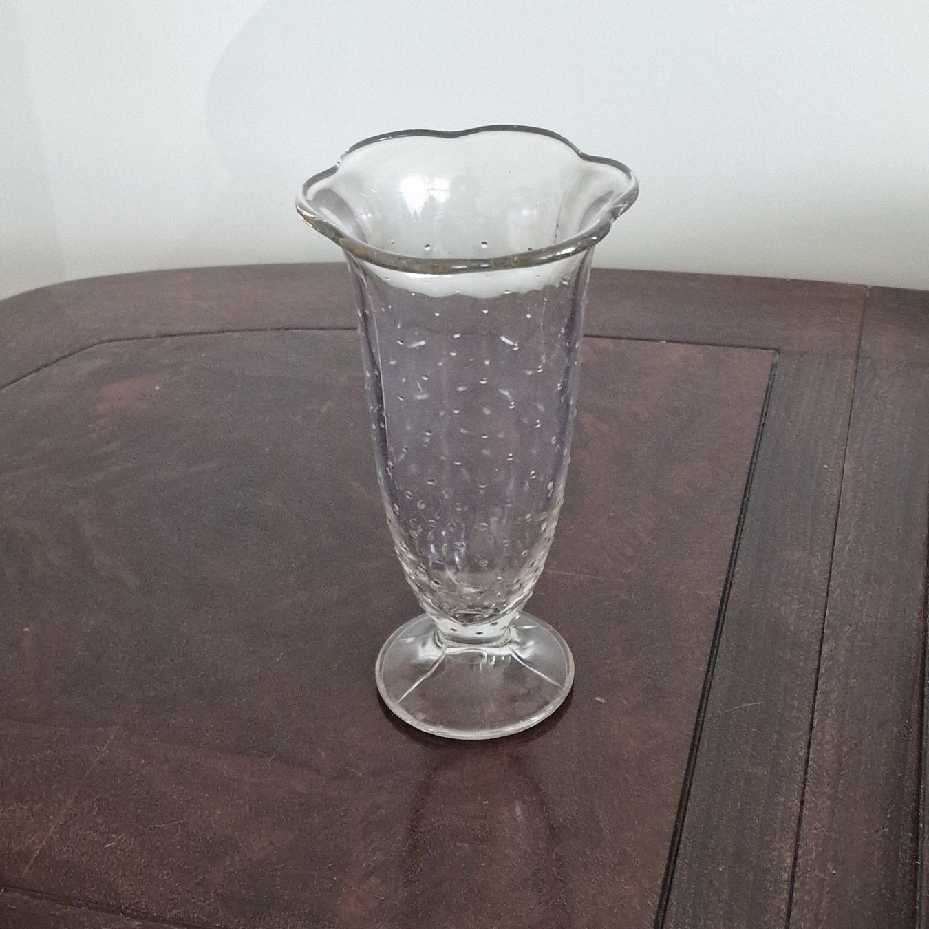 Vasi & Recipienti: Dekorative Vintage-Glasvase mit Blasenmuster – Usato da Birr venduto da dem_9xtm