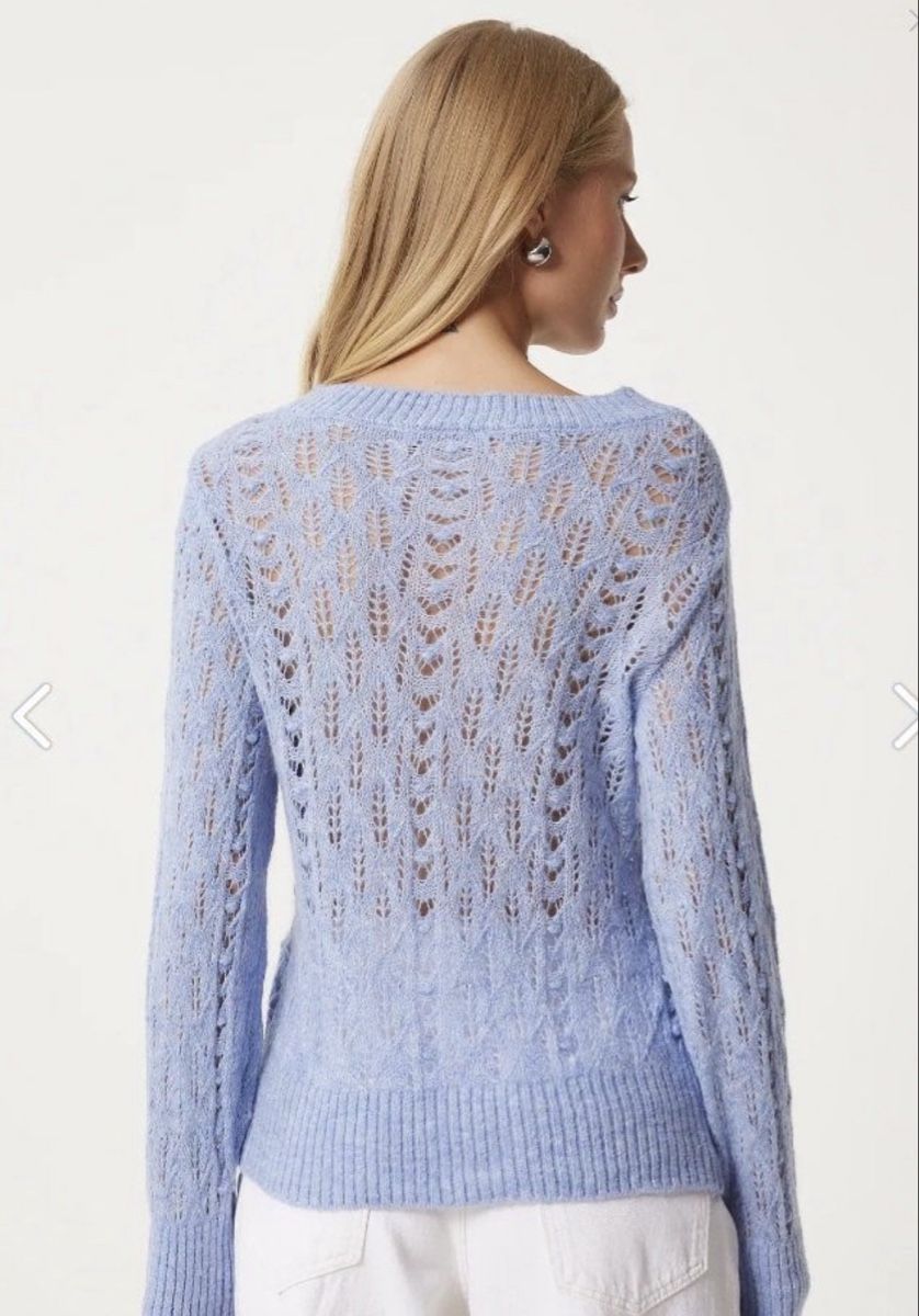 Mango Pulls & Sweat-shirts: Mango Strickpullover mit Rüschen! – D'occasion à Baden par Tiffany6878 7