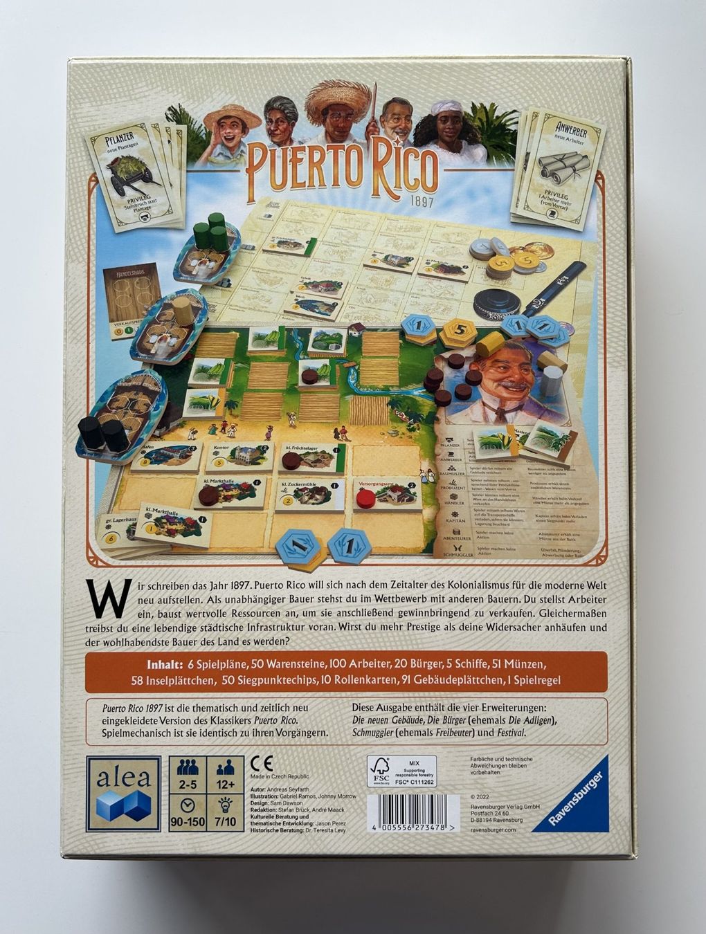 Giochi: Brettspiel "Puerto Rico 1897" - Alea – Nuovo (secondo la descrizione) da Baar venduto da WhatTheFunk01 1