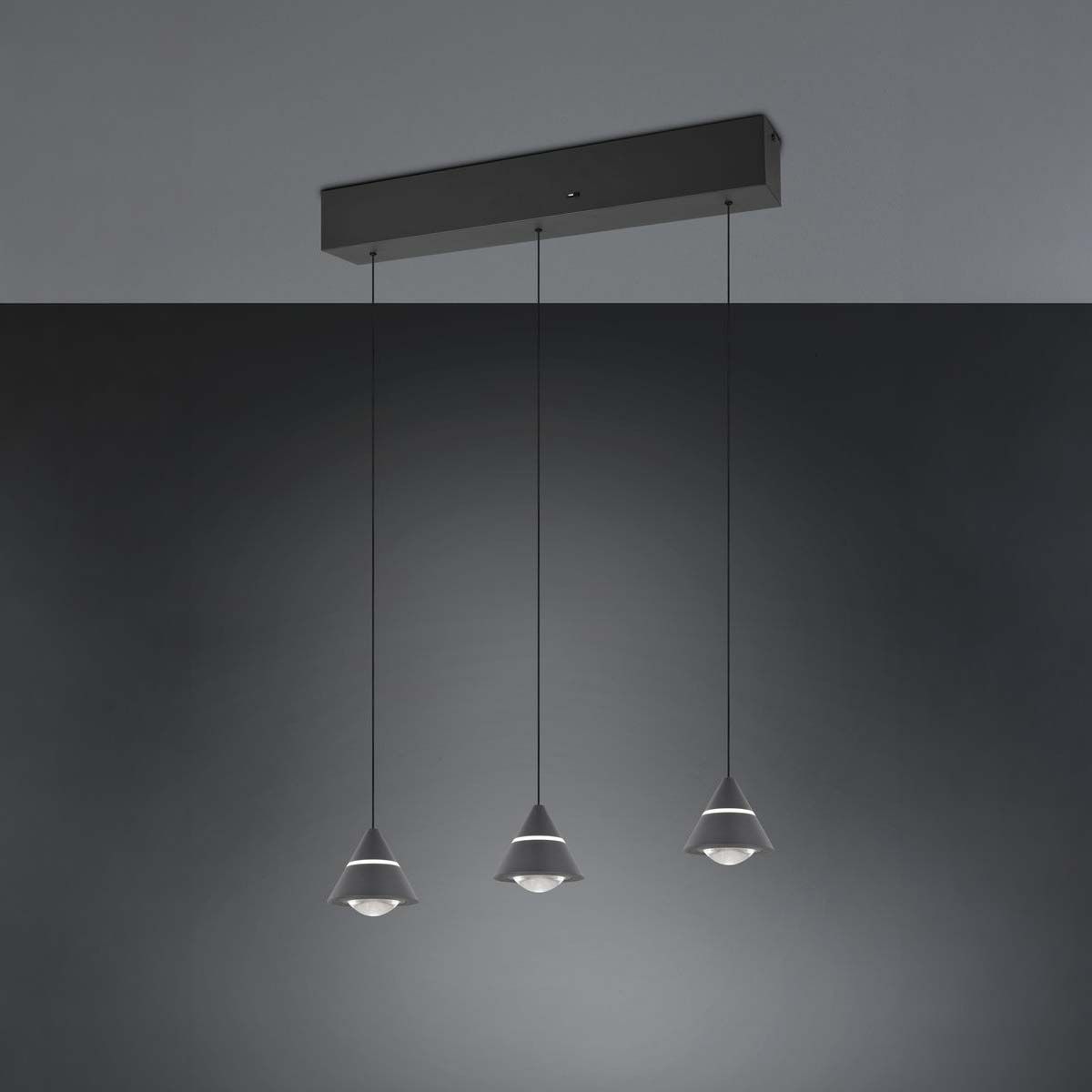 Lampadari & plafoniere: LED Pendelleuchte, CCT, 55 cm x 10 cm – Nuovo (secondo la descrizione) da Kreuzlingen venduto da Smart-Light 1