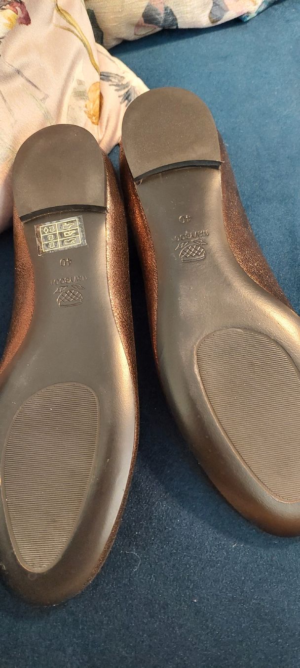 Navyboot Scarpe da donna: Navyboot Ballerina bronze – Usato da Safenwil venduto da fra_t5c9 2