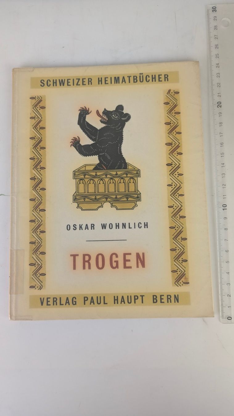 Libri: Schweizer Heimatbücher: Trogen 1952 – Usato da Zürich venduto da axolottchen