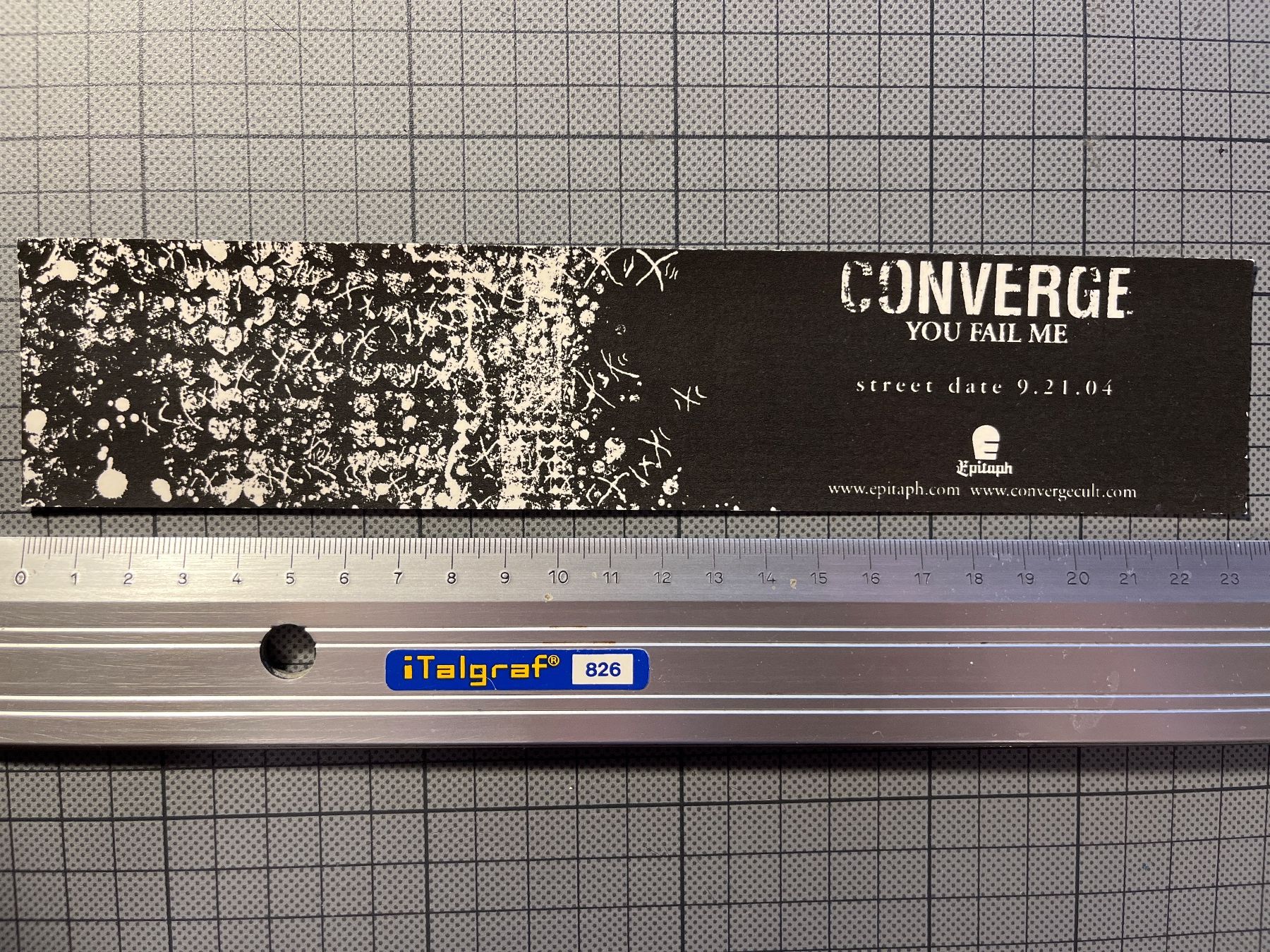 Sticker: COVERGE You Fail Me Sticker Mathcore Metalcore PostHardcore – Nuovo (secondo la descrizione) da Bischofszell venduto da Klabauta 1