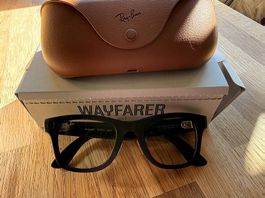 Ray Ben META Wayfarer Matte Black GEN 2