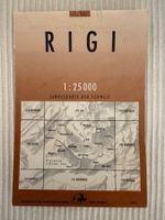 Landeskarte der Schweiz 1:25000 – RIGI – 1994